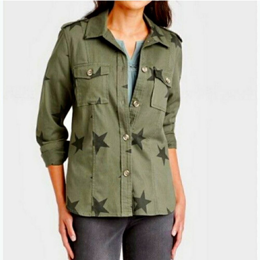 Knox Rose Lightweight Utility Jacket sz Sm
